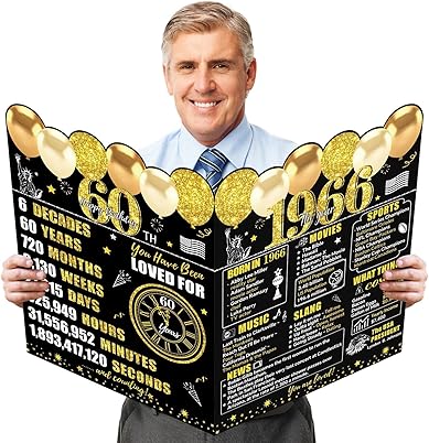 best personalized 60th birthday gifts