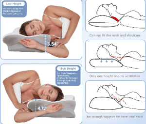 Best Side Sleeper Cervical Pillow 2 Side Sleeper Cervical Pillow